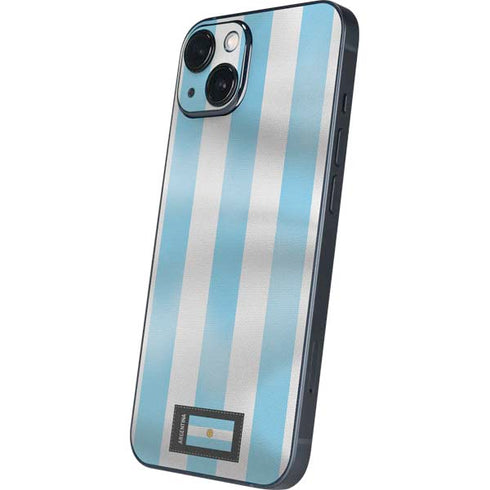 Argentina Soccer Flag iPhone 15 Skin